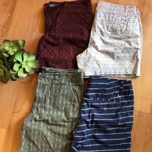 4 sets of Eddie Bauer Shorts.